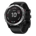 Garmin Fenix 6/6 Pro -kellon kehys ruostumattomasta teräksestä valmistettu suojus - hopea