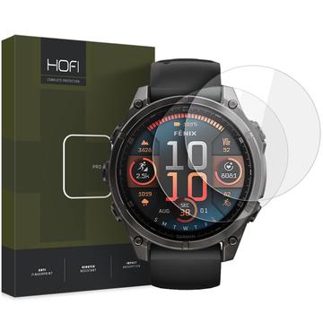 Garmin Fenix 8 Hofi Premium Pro+ Panssarilasi - 47mm - 2 Kpl. - Kirkas