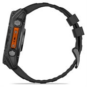 Garmin Fenix 8 urheiluälykello - 51mm - musta / liuskekivenharmaa