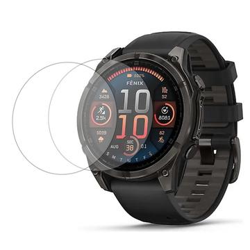 Garmin Fenix 8 Panssarilasi - 9H - 47mm - 2 Kpl.