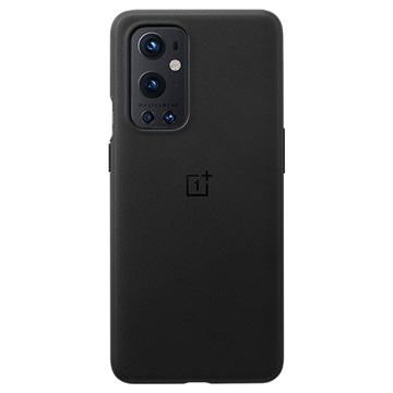 OnePlus 9 Pro Sandstone Bumper Suojakuori 5431100199 - Musta