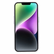 iPhone 15 Iskunkestävä TPU Suojakuori - Violetti