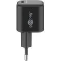 Goobay Gaobay GaN Nano PD USB-C-laturi 45W - musta