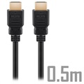 Goobay Ultra High Speed HDMI 2.1 8K Kaapeli - 0.5m - Musta