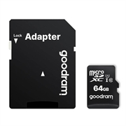 GoodRam MicroSDHC-muistikortti M1AA-0640R12 - Luokka 10 - 64GB