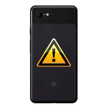 Google Pixel 3 XL Takakannen Korjaus - Musta