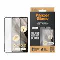 Google Pixel 8a PanzerGlass Ultra-Wide Fit Panssarilasi - 9H - Musta Reuna