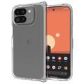 Google Pixel 9 Pro Fold Naarmunkestävä Hybridikotelo - Läpinäkyvä