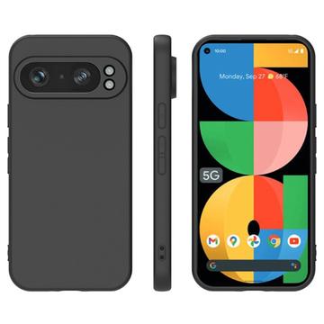 Google Pixel 9 Pro XL Luisumaton TPU Suojakuori - Musta