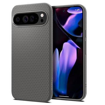 Google Pixel 9 Pro XL Spigen Liquid Air TPU Suojakuori - Harmaa