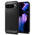 Google Pixel 9 Pro XL Spigen Rugged Armor TPU-Kotelo - Musta