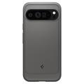 Google Pixel 9 Pro XL Spigen Rugged Armor TPU-Kotelo - Marmorin harmaa