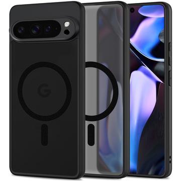 Google Pixel 9 Pro XL Tech-Protect Magmat Kotelo - MagSafe-yhteensopiva - Matta Musta