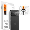 Google Pixel 9 Spigen Glas.tR Ez Fit Optik kameran objektiivin suojus - 2 Kpl. - Kirkas