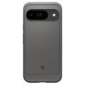 Google Pixel 9/9 Pro Spigen Rugged Armor TPU-Kotelo - Marmorin harmaa