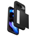 Google Pixel 9/9 Pro Spigen Slim Armor CS Suojakotelo - Musta