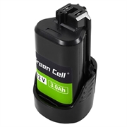 Green Cell akku Bosch GBA 12V 3Ah