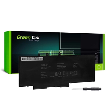 Green Cell akku - Dell Latitude 5280, 5590, Precision 3520 - 6200mAh