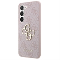 Guess 4G Big Metal Logo Samsung Galaxy S23 5G Hybridikotelo - Pinkki