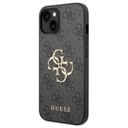 iPhone 15 Guess 4G Big Metal Logo Hybridikotelo