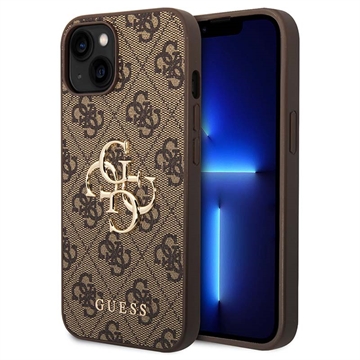 iPhone 15 Plus Guess 4G Big Metal Logo Hybridikotelo