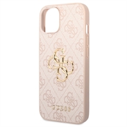 iPhone 15 Plus Guess 4G Big Metal Logo Hybridikotelo - Pinkki