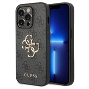 iPhone 15 Pro Max Guess 4G Big Metal Logo Hybridikotelo