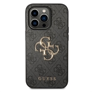 iPhone 15 Pro Max Guess 4G Big Metal Logo Hybridikotelo