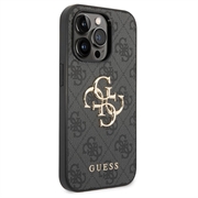 iPhone 15 Pro Max Guess 4G Big Metal Logo Hybridikotelo