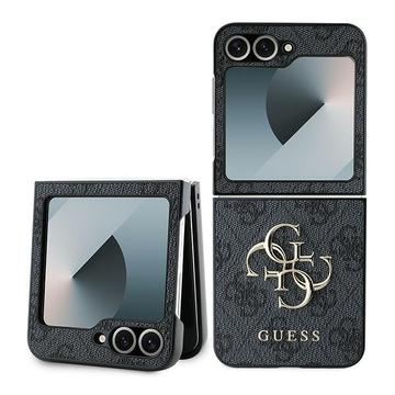 Samsung Galaxy Z Flip6 Guess 4G Big Metal Logo Hybridikotelo - Musta