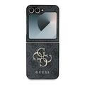 Samsung Galaxy Z Flip6 Guess 4G Big Metal Logo Hybridikotelo - Musta