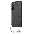 Guess 4G Charms Collection Samsung Galaxy S23 5G Hybridikotelo - Harmaa