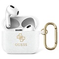 Guess 4G Glitter Collection AirPods 3 TPU Suojakotelo - Läpinäkyvä