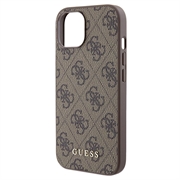 iPhone 15 Guess 4G Metal Gold Logo Hybridikotelo