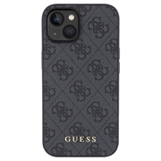 iPhone 15 Guess 4G Metal Gold Logo Hybridikotelo