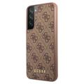 Guess 4G Metal Gold Logo Samsung Galaxy S23+ 5G Hybridikotelo - Ruskea