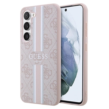 Guess 4G Printed Stripe Samsung Galaxy S23 5G Hybridikotelo - Pinkki