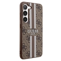 Guess 4G Printed Stripe Samsung Galaxy S23+ 5G Hybridikotelo - Ruskea