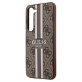 Guess 4G Printed Stripe Samsung Galaxy S23+ 5G Hybridikotelo - Ruskea