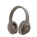 Guess Classic Metallilogo Over-Ear langattomat kuulokkeet - Ruskea