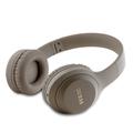 Guess Classic Metallilogo Over-Ear langattomat kuulokkeet - Ruskea