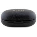 Guess Grained Classic Logo True Wireless -kuulokkeet - Musta