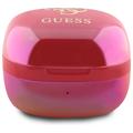 Guess Iridescent 4G Printed Logo True Wireless kuulokkeet - punainen