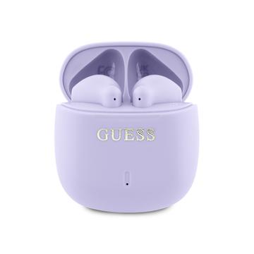 Guess Printed Classic Logo TWS langattomat kuulokkeet - violetti