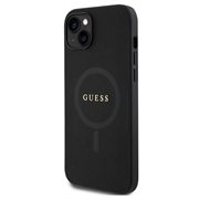 iPhone 15 Guess Saffiano Hybridikotelo - MagSafe-Yhteensopiva