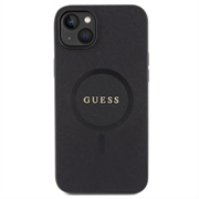 iPhone 15 Guess Saffiano Hybridikotelo - MagSafe-Yhteensopiva