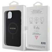 iPhone 15 Guess Saffiano Hybridikotelo - MagSafe-Yhteensopiva