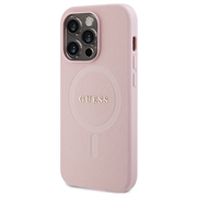 iPhone 15 Pro Guess Saffiano Hybridikotelo - MagSafe-Yhteensopiva