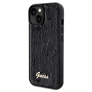 iPhone 15 Guess Sequin Script Logo Kotelo