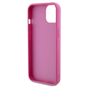 iPhone 15 Guess Sequin Script Logo Kotelo - Magenta